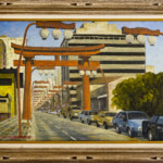 Bairro da Liberdade, Cristiane Carbone, Óleo s/ Tela, 50x70cm, 2007