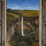 Chapada dos Guimarães - Cachoeira Véu da Noiva (Mato Grosso), Cristiane Carbone, Óleo s Tela, 50x70cm, 2007
