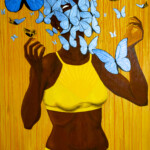 Consciência, Rhay, Acrílica s/ Tela, 150x100, 2017