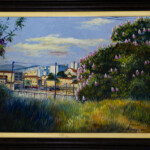 Estação de Mauá, Mitsunaga, Óleo s/ Tela, 80x60cm, 2001