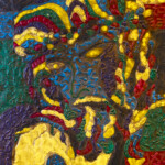 Face de Cristo, Aluisio dos Santos, Mista s/ Tela, 65x49cm, 1984