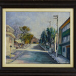 Igreja Matriz, Mitsunaga, Óleo s/ Tela, 40x50cm, 1986