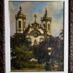 Igreja de São Francisco de Assis - MG, Cristiane Carbone, Óleo s/ Tela, 30x40cm, 1999