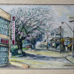 Mauá Local, Mitsunaga, Aquarela, 32x41cm, 1990