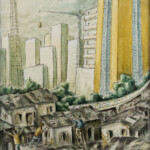 Movimento dos Sem Terra, Pierino Massenzi, Óleo s/ Tela, 80x120cm, S/ data