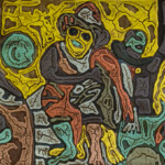 Nordeste, Aluisio dos Santos, Mista s Tela, 223x95cm, 1984