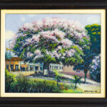 Paineira II, Mitsunaga, Óleo s/ Tela, 50x60cm, 1986