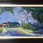 Paineira IV, Mitsunaga, Óleo s/ Tela, 60x40cm, 1992