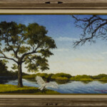 Pantanal I (MT), Cristiane Carbone, Óleo s/ Tela, 50x80cm, 2006