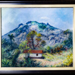 Pedra Azul, Mitsunaga, Óleo s/ Tela, 60x50cm, 1986