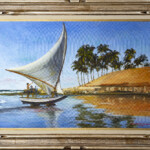 Praia de Lagoinha - CE, Cristiane Carbone, Óleo s/ Tela, 40x60cm, 2006