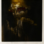 Procissão no Interior, Hans Grudzinski, Gravura em Metal, 45/100, 1983