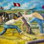 Sem Terra I, Pierino Massenzi, Óleo s/ Tela, 120x153cm, 1997