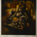 Torcida II, Hans Grudzinski, Gravura em Metal, 60/100, 1983