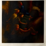 Torcida III, Hans Grudzinski, Gravura em Metal, 43/100, 1983