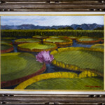 Vitória Régia - AM, Cristiane Carbone, Óleo s/ Tela, 50x70cm, 2006