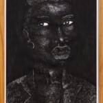 Sem Título, Talita Rocha, série Oxum, Pintura em nanquim sobre papel, 42 x 59 cm, 2017. Fotografia Bruno Amorim. Acervo Pinacoteca Municipal de Mauá.