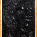 Sem Título, Talita Rocha, série Oxum, Pintura em nanquim sobre papel, 42 x 59 cm, 2017. Fotografia Bruno Amorim. Acervo Pinacoteca Municipal de Mauá.